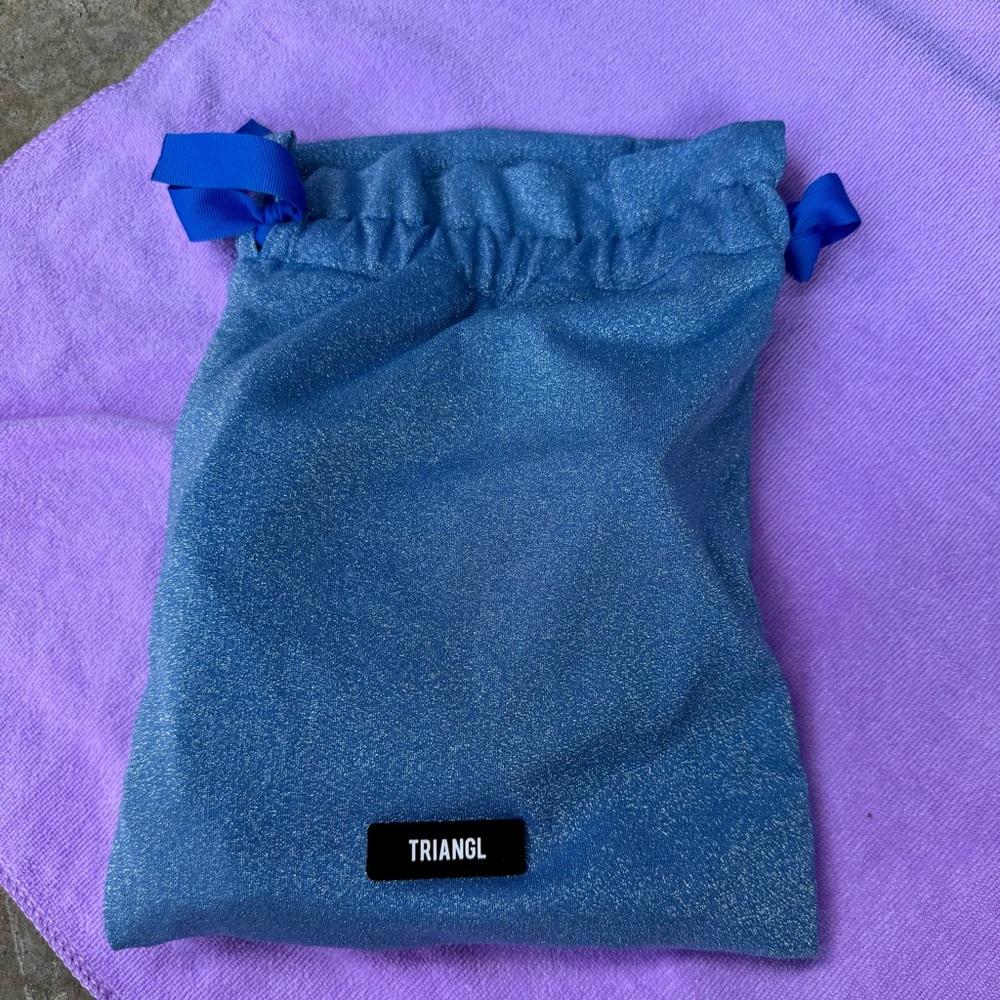 TRIANGL Swimwear Blue Pouch